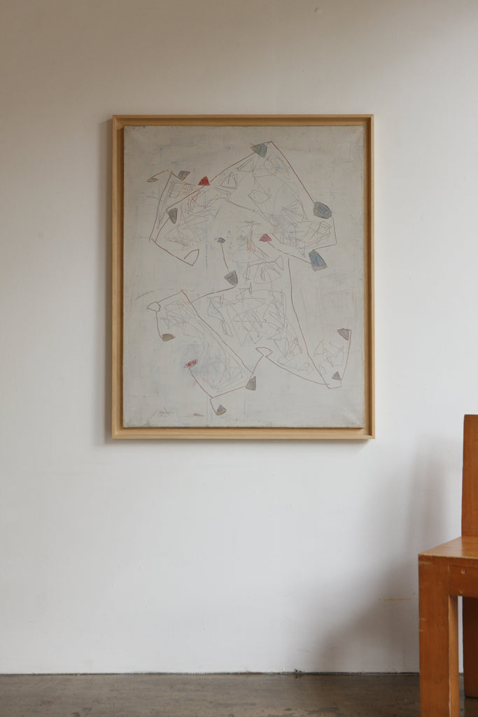 Abstract Work. Signed MA, 1990.