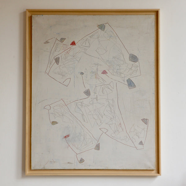 Abstract Work. Signed MA, 1990.