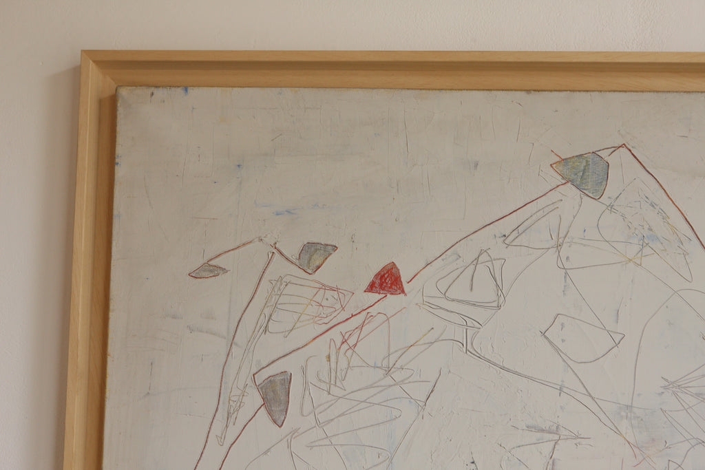 Abstract Work. Signed MA, 1990.