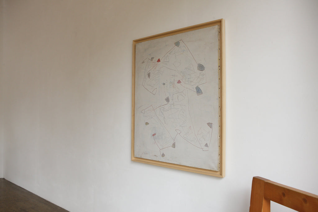 Abstract Work. Signed MA, 1990.