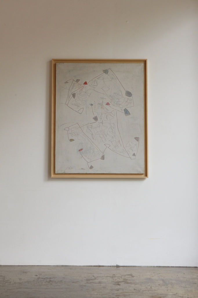 Abstract Work. Signed MA, 1990.