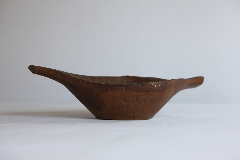 Carved Wooden Bowl