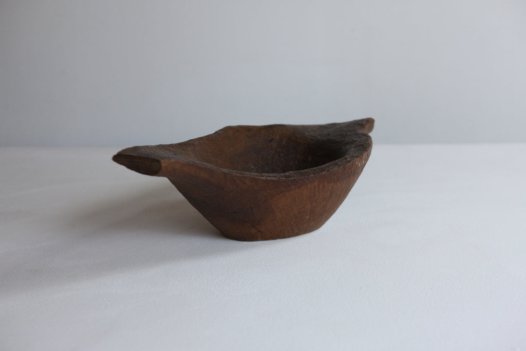 Carved Wooden Bowl