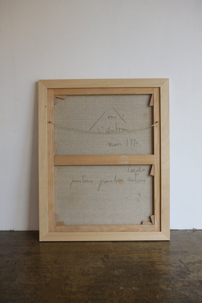 Abstract Work. Signed MA, 1990.