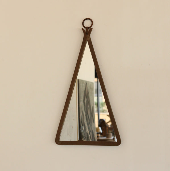 Triangular Wall Mirror