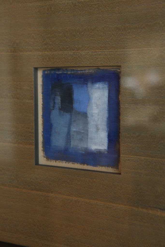 Pair of Frame Miniatures Abstract Paintings
