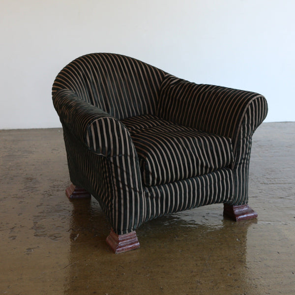 Striped Armchair