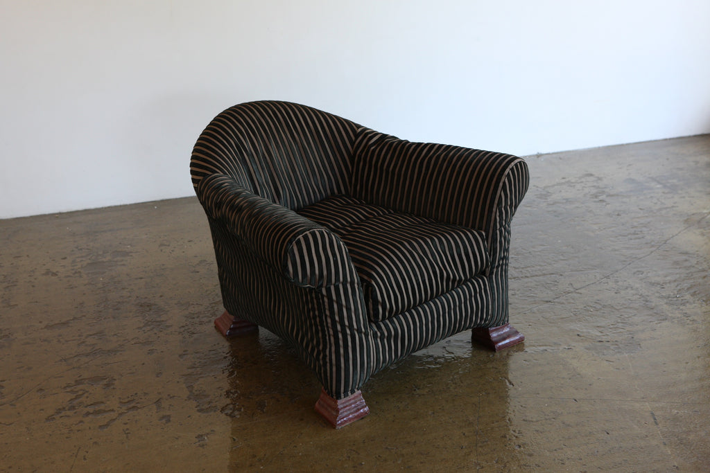 Striped Armchair