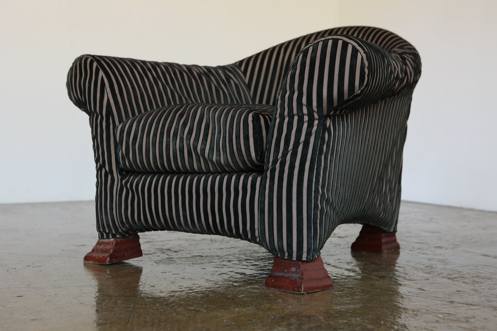 Striped Armchair
