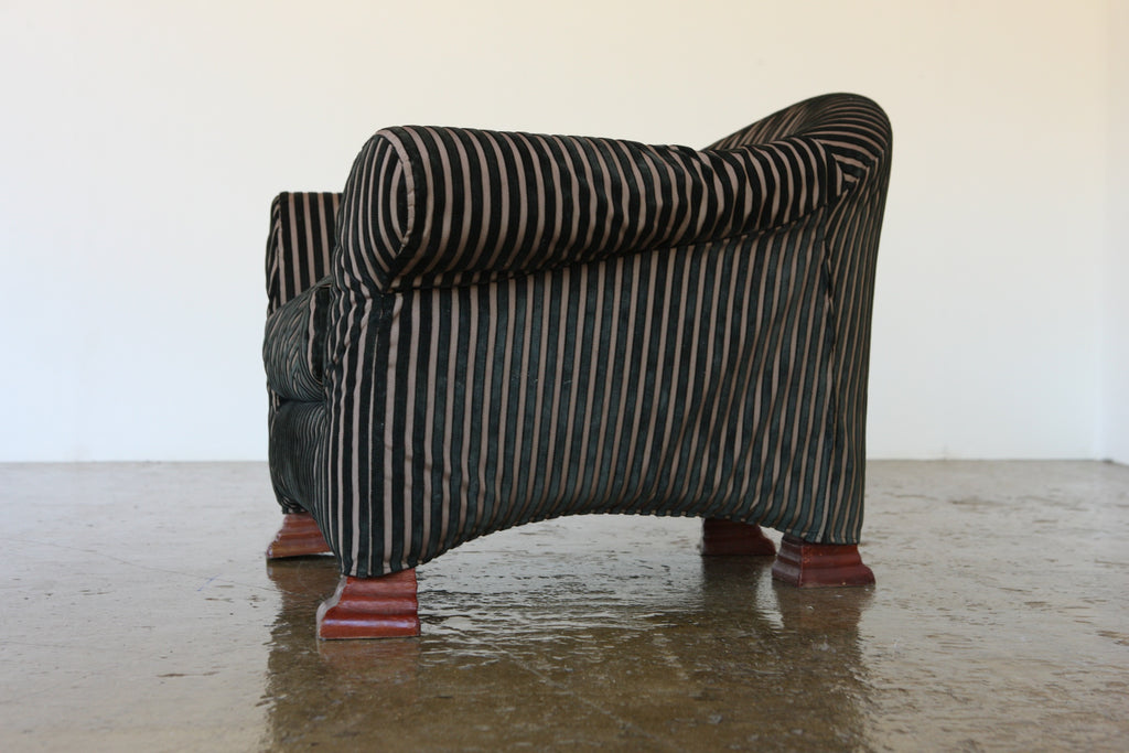 Striped Armchair