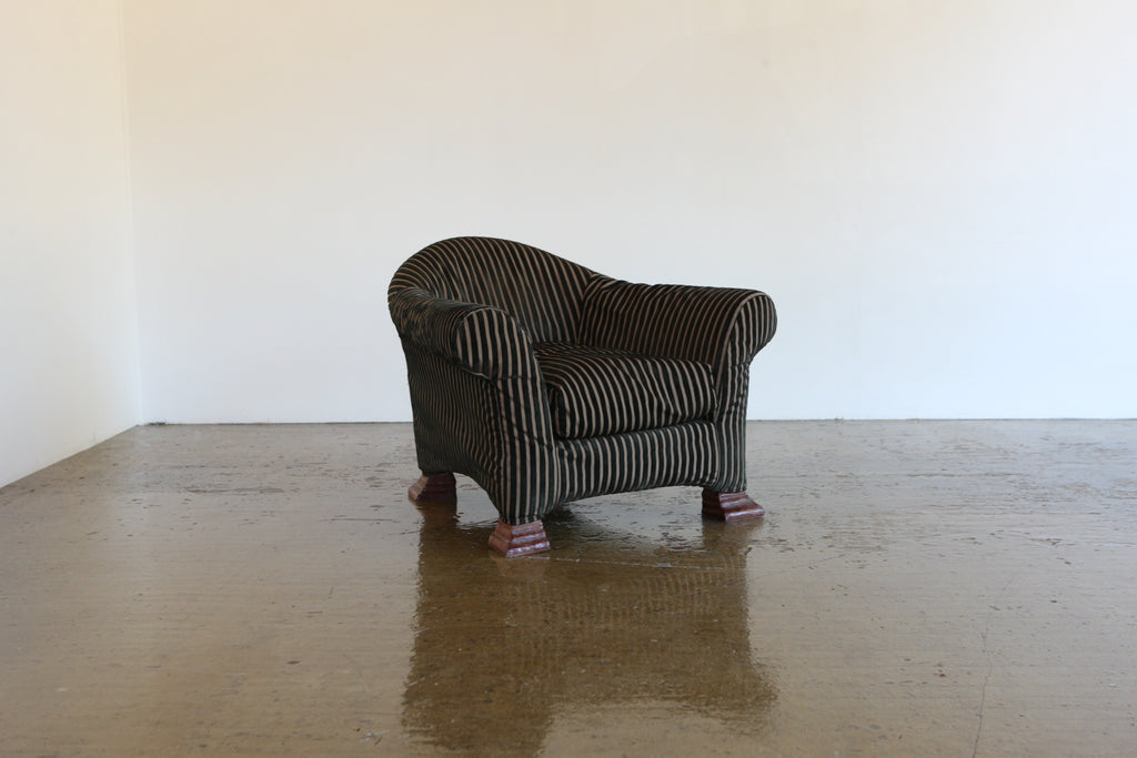 Striped Armchair