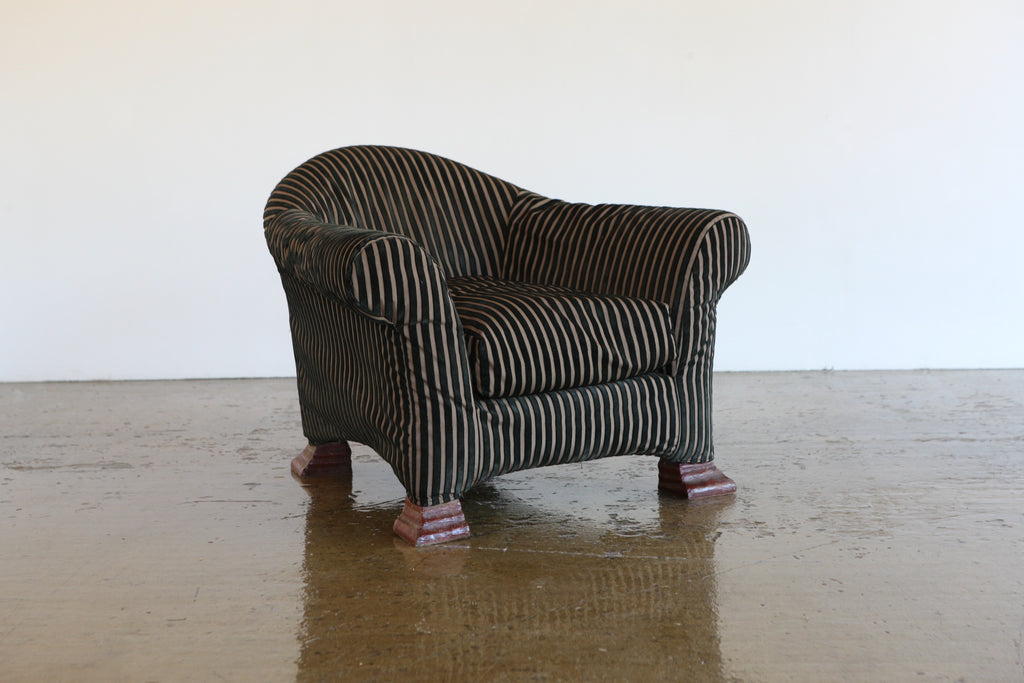 Striped Armchair