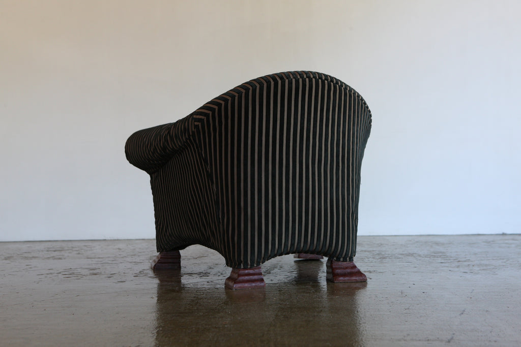Striped Armchair