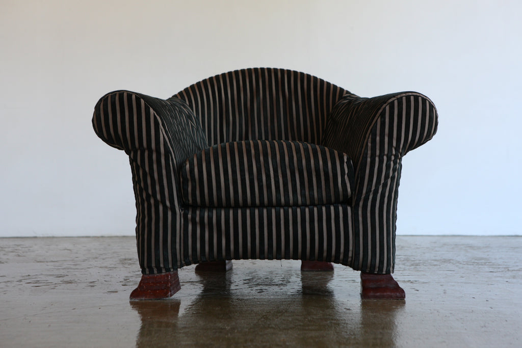 Striped Armchair
