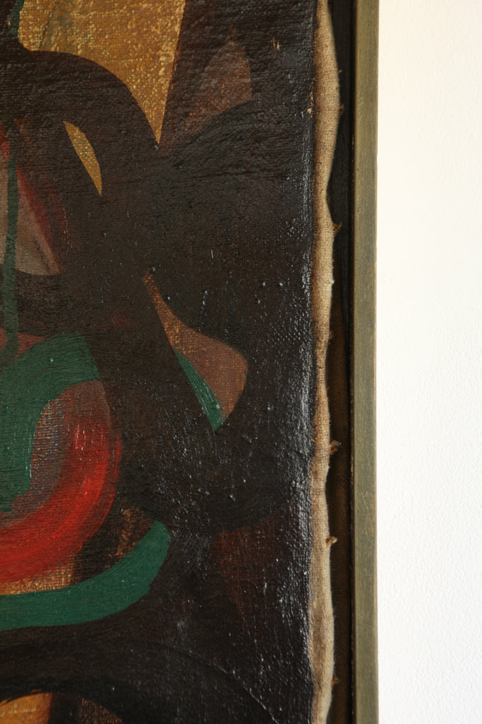 1958 Abstract in Oil on Canvas