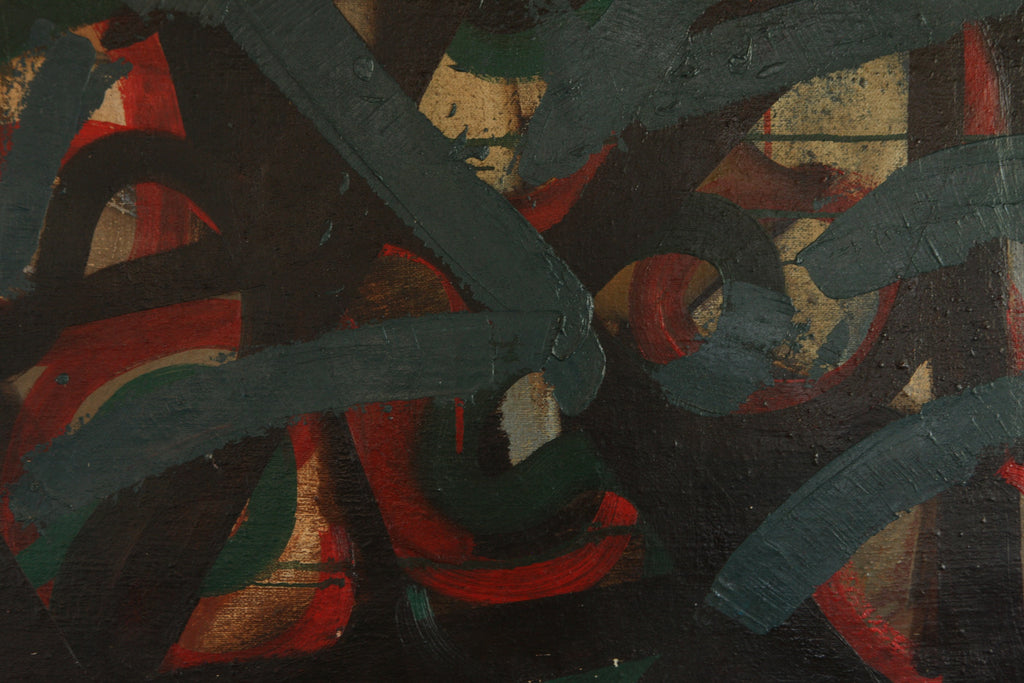1958 Abstract in Oil on Canvas