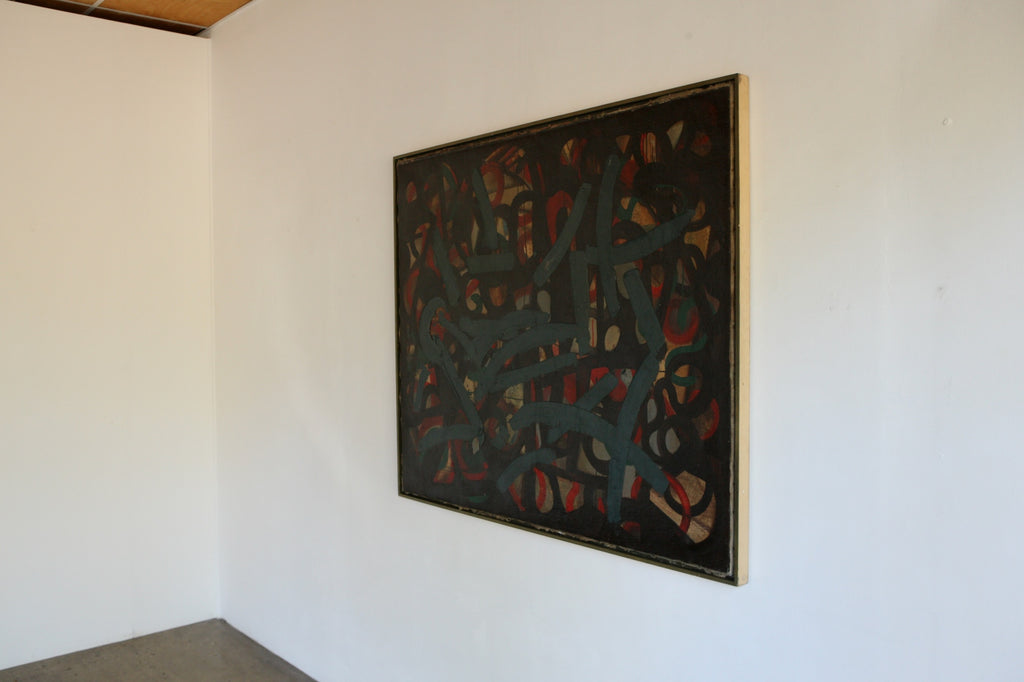 1958 Abstract in Oil on Canvas