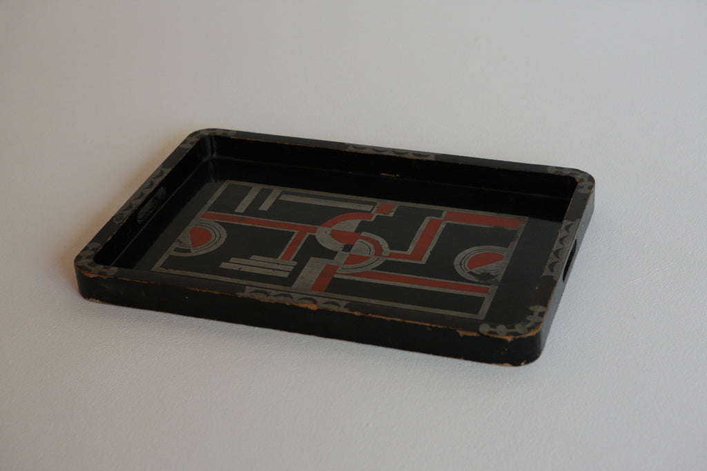 Suprematism Art Deco Tray