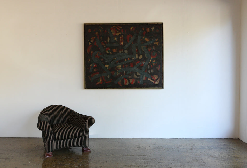 1958 Abstract in Oil on Canvas