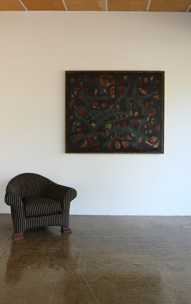 1958 Abstract in Oil on Canvas