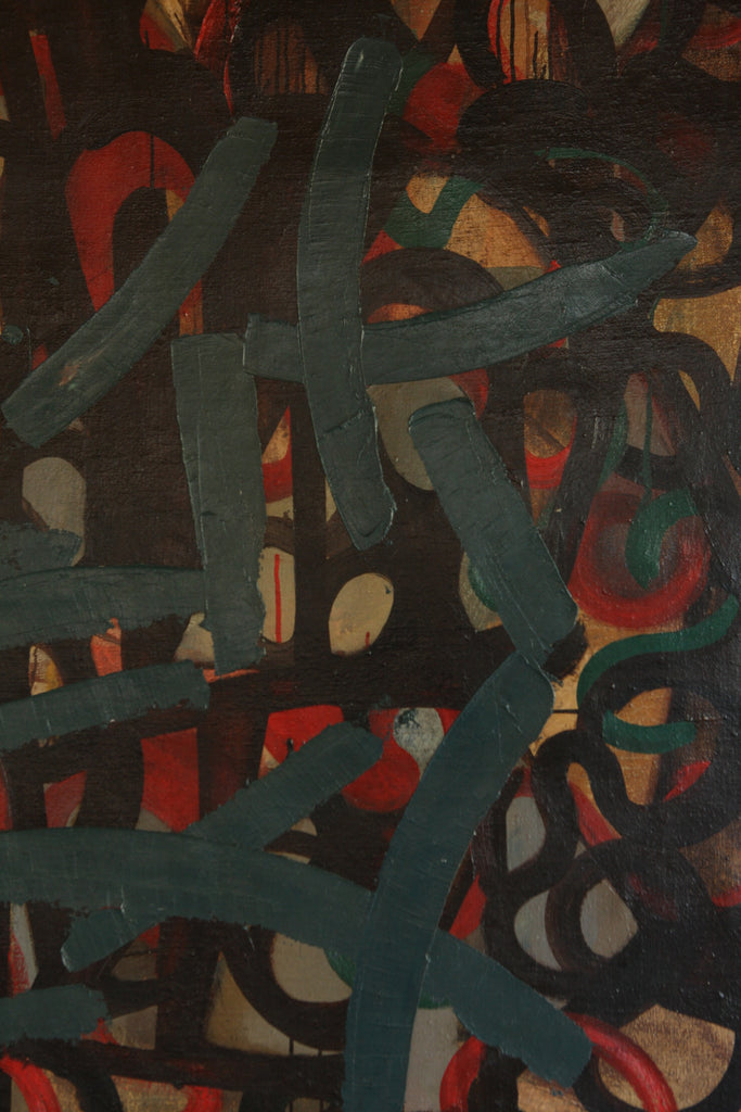 1958 Abstract in Oil on Canvas