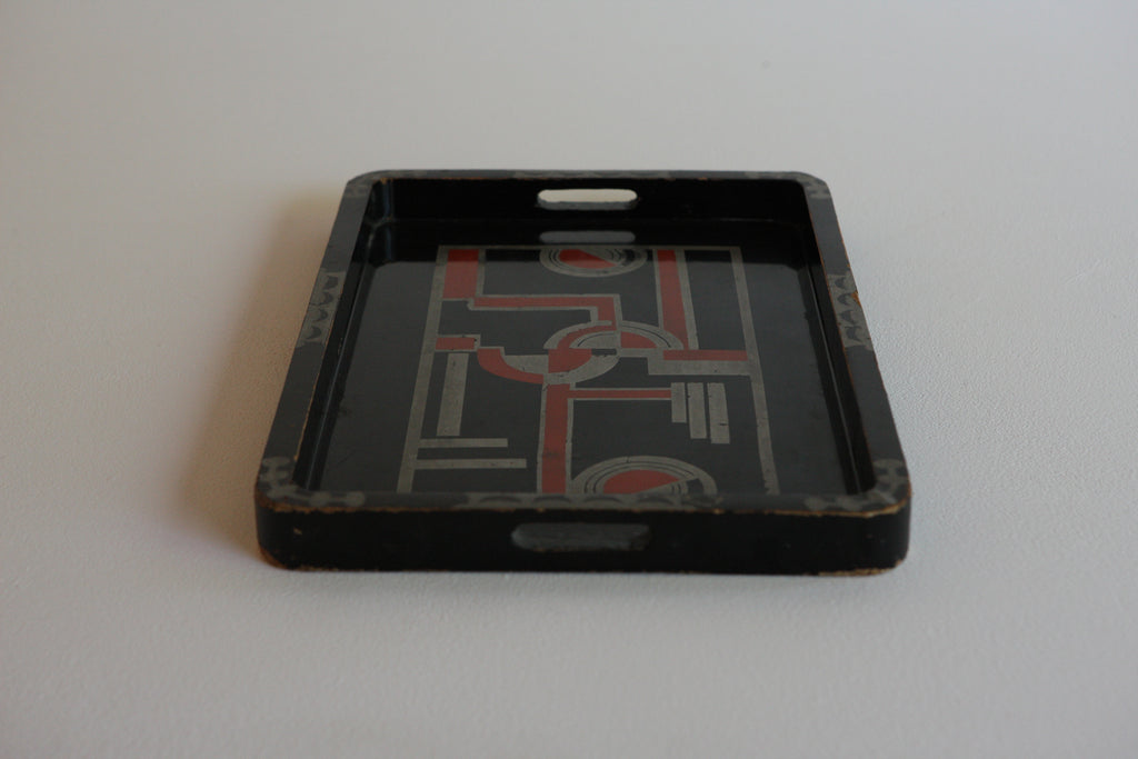 Suprematism Art Deco Tray