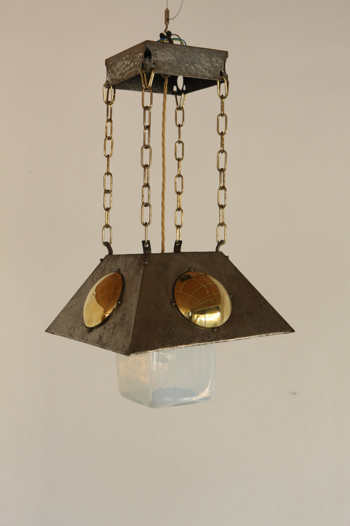 German Art Nouveau Pendant Lamp