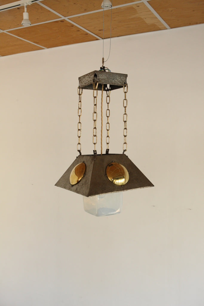 German Art Nouveau Pendant Lamp