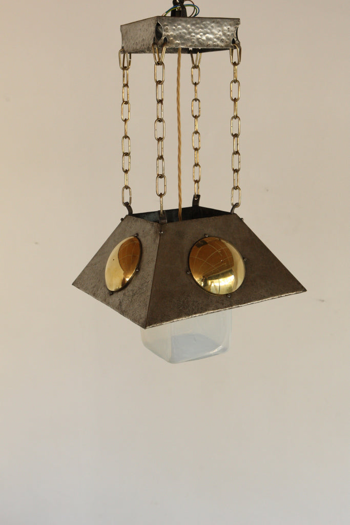 German Art Nouveau Pendant Lamp