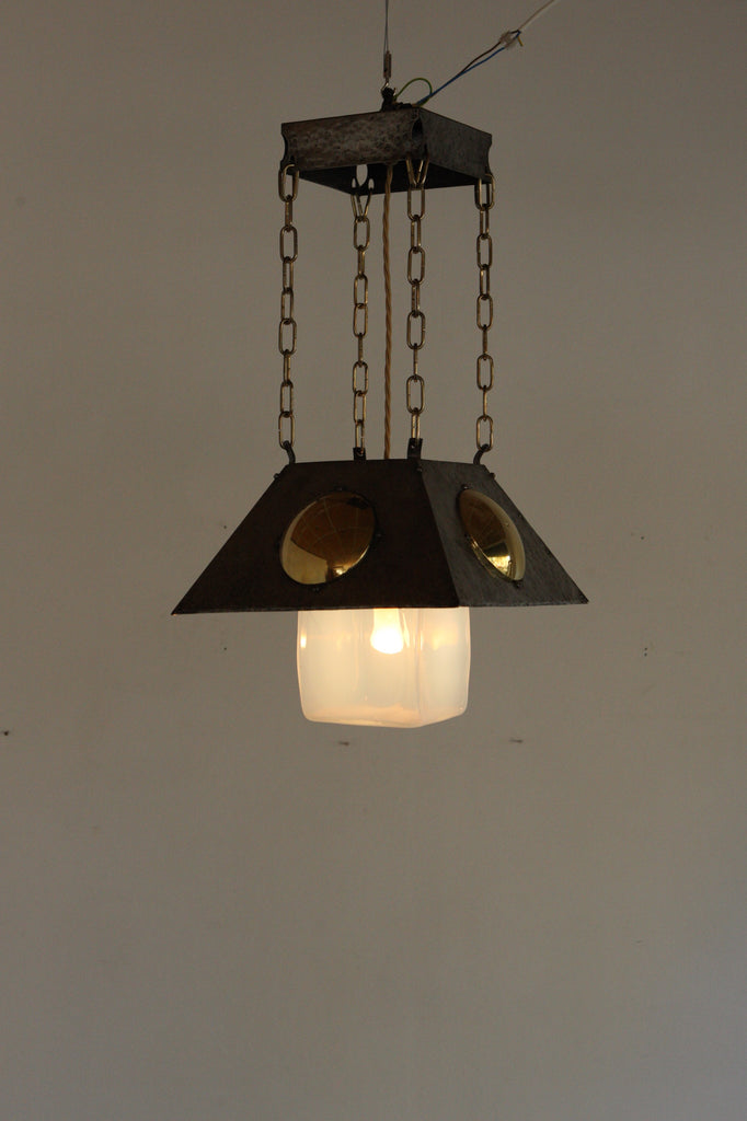 German Art Nouveau Pendant Lamp
