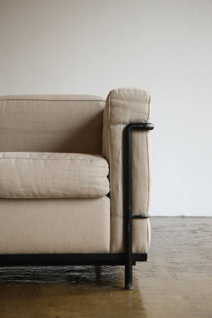 LC2 3 Seater Sofa. Corbusier, Jeanneret and Perriand for Cassina