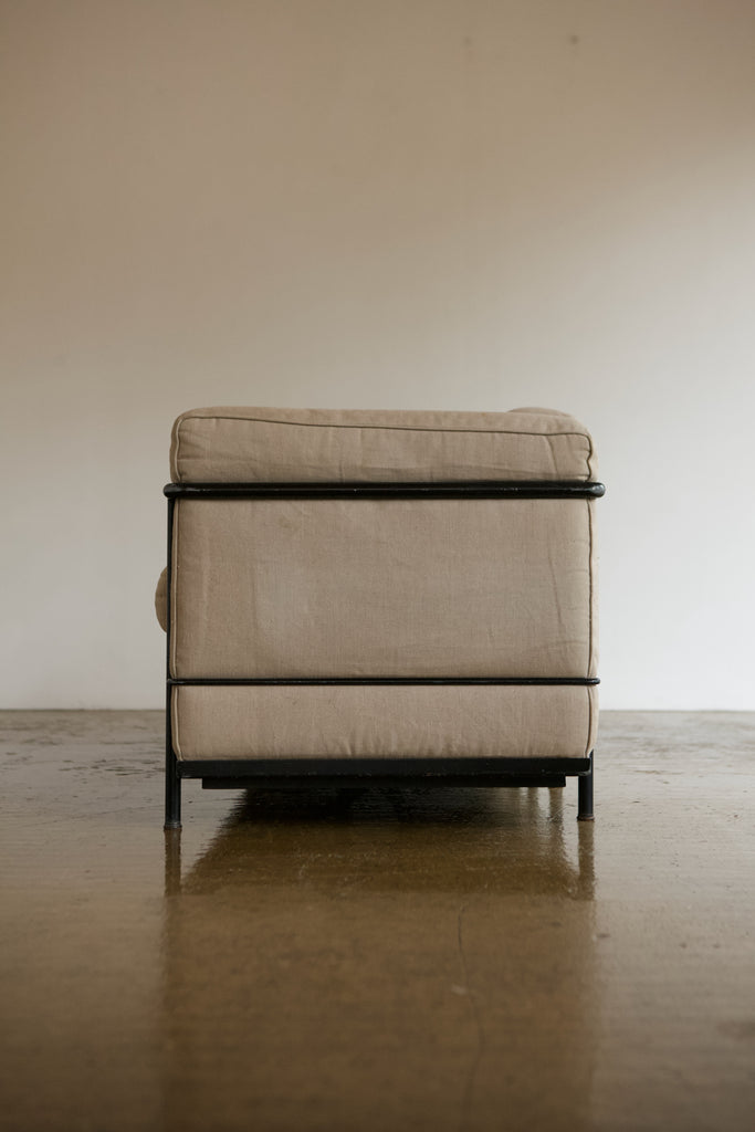 LC2 3 Seater Sofa. Corbusier, Jeanneret and Perriand for Cassina