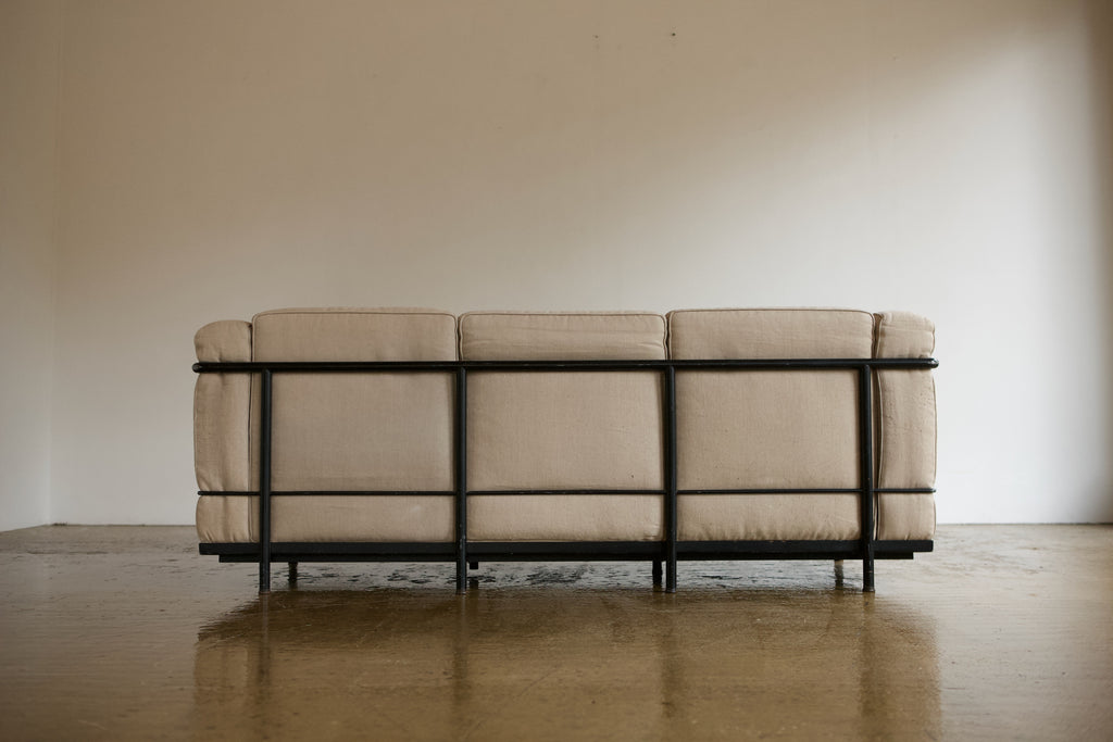 LC2 3 Seater Sofa. Corbusier, Jeanneret and Perriand for Cassina