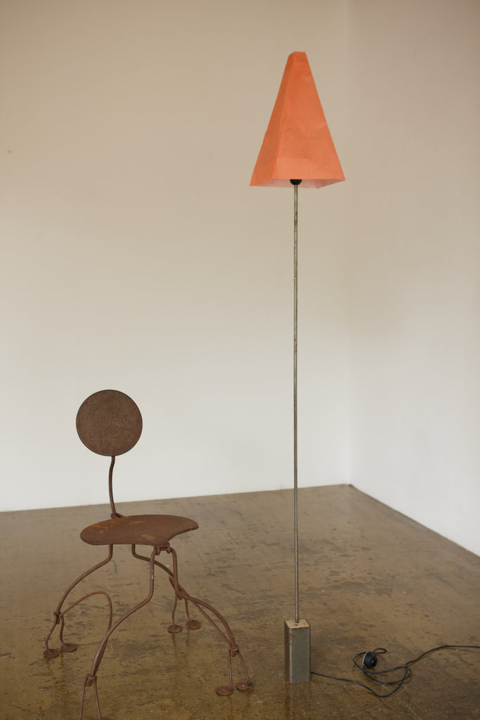 Slim Floor Lamp with Papershade