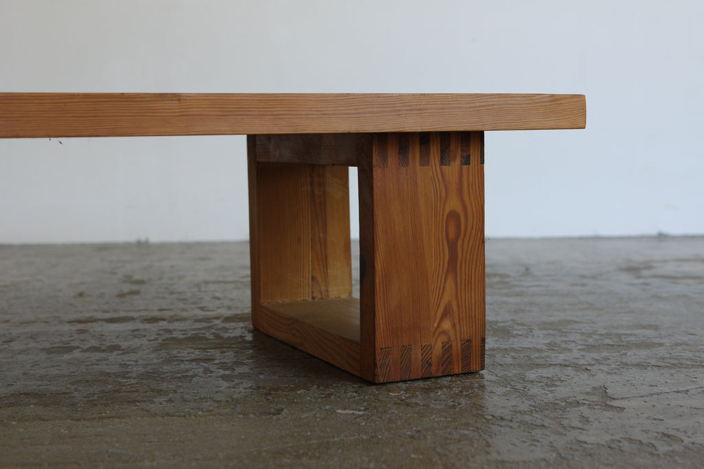 Bench/Coffee Table by Ate van Apeldoorn for Houtwerk Hattem