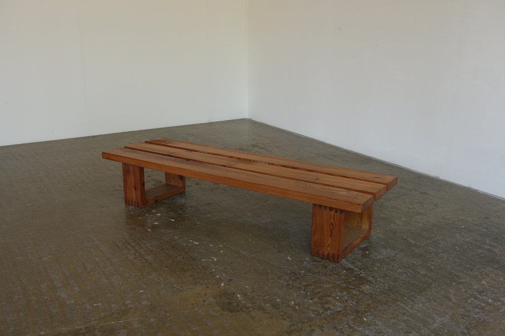 Bench/Coffee Table by Ate van Apeldoorn for Houtwerk Hattem