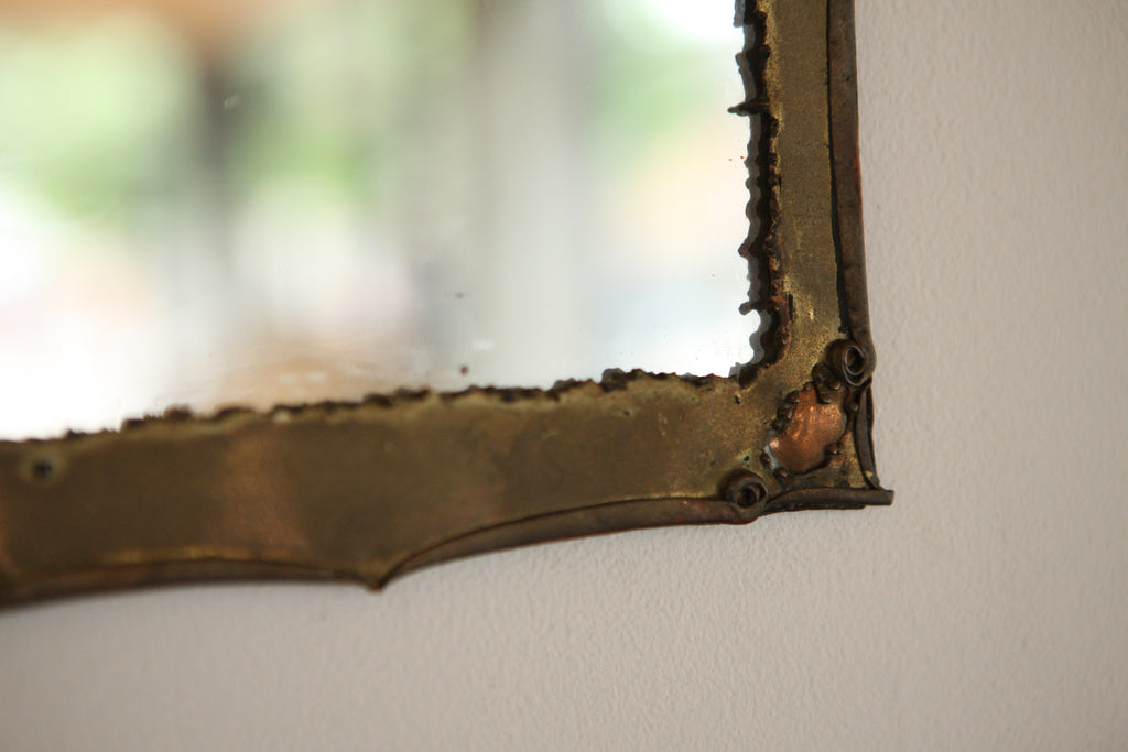 Brass and Copper Mirror