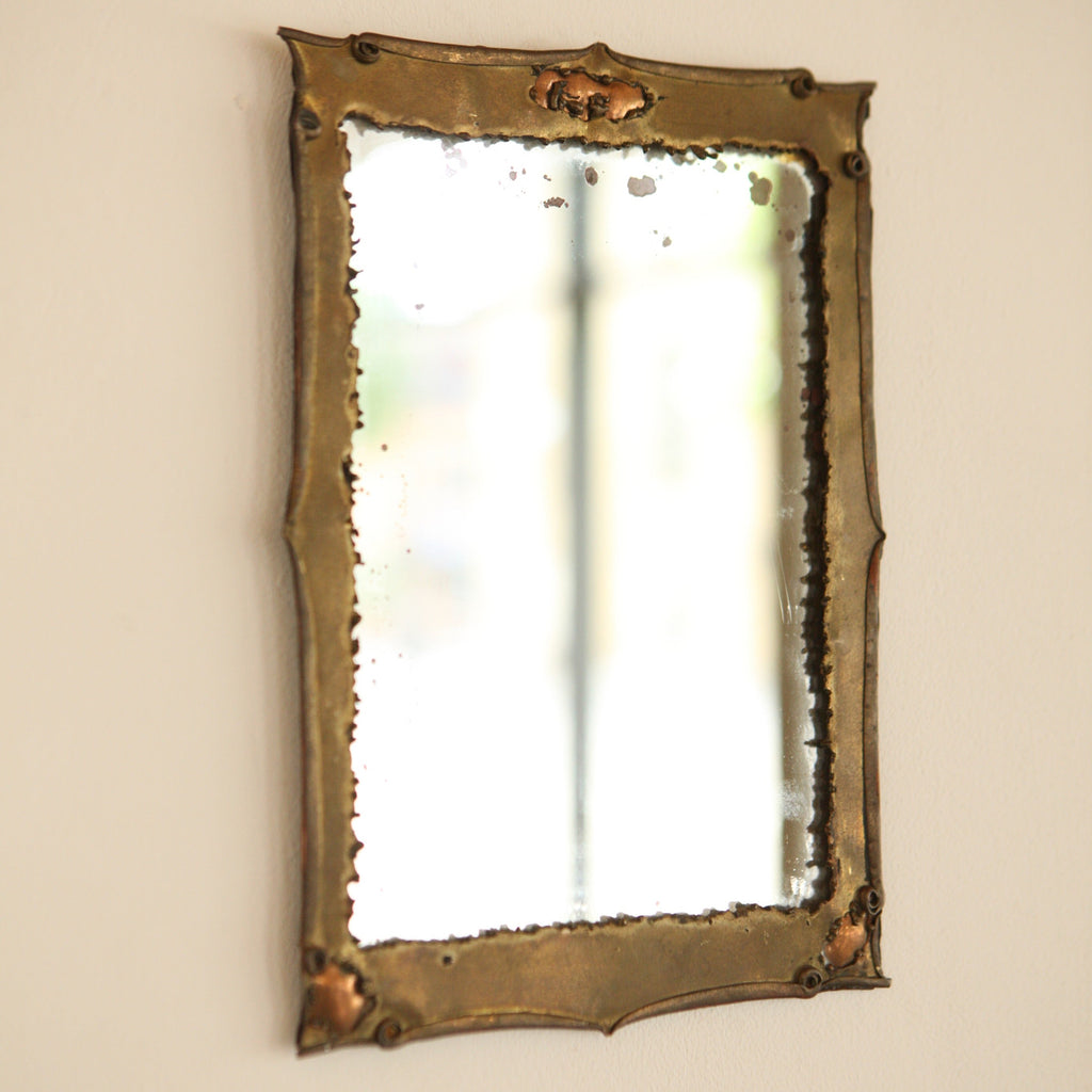 Brass and Copper Mirror