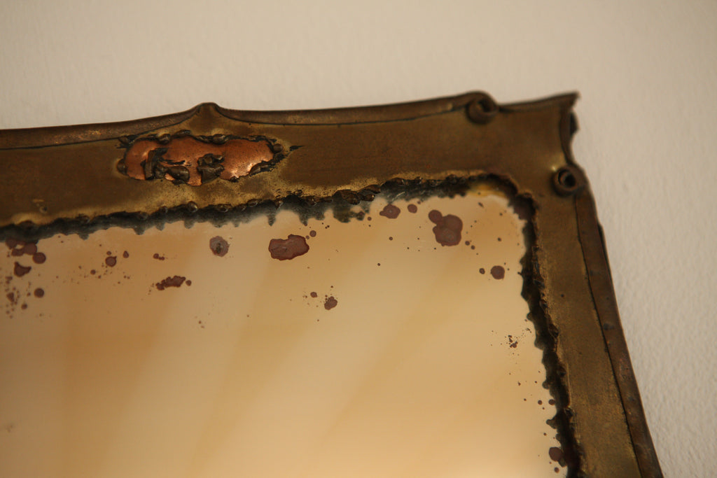 Brass and Copper Mirror