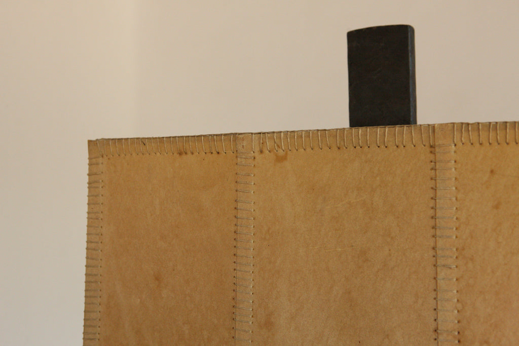 Steel Patinated Floor Lamp