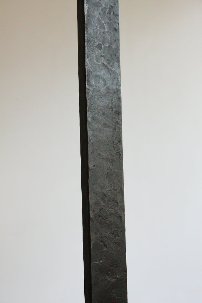 Steel Patinated Floor Lamp