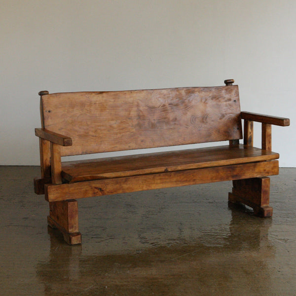 Italian Early 20th C Bench