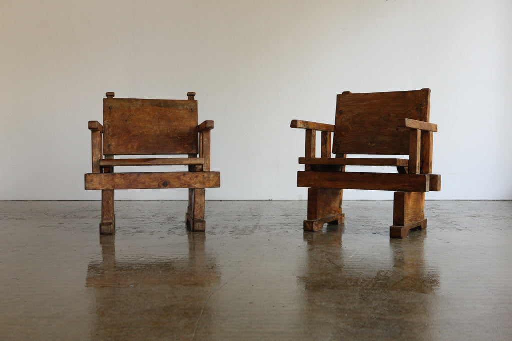 Pair of Italian Early 20th C Chairs