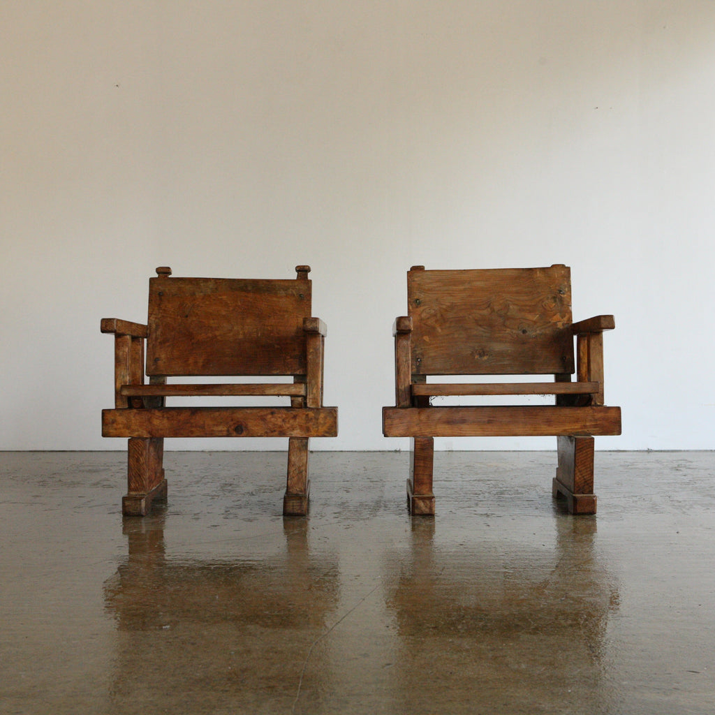 Pair of Italian Early 20th C Chairs