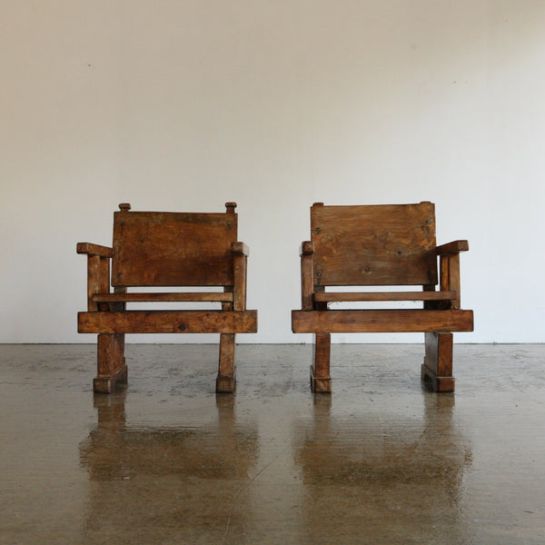 Pair of Italian Early 20th C Chairs