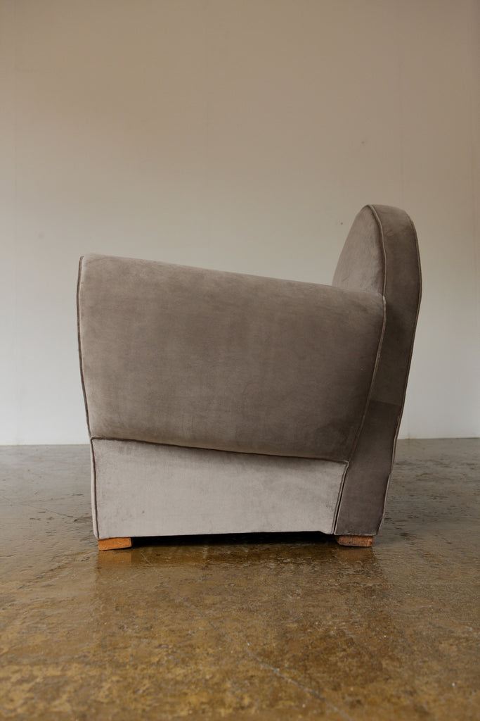 Italian Art Deco Club Chair
