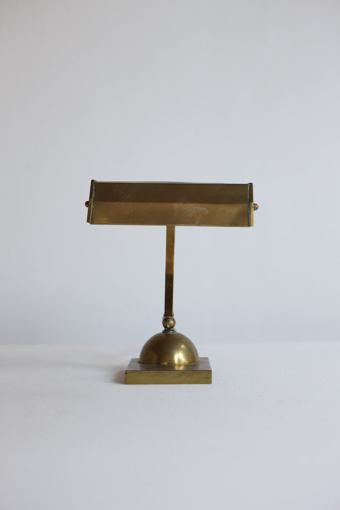 Brass French Notaires Desk Lamp