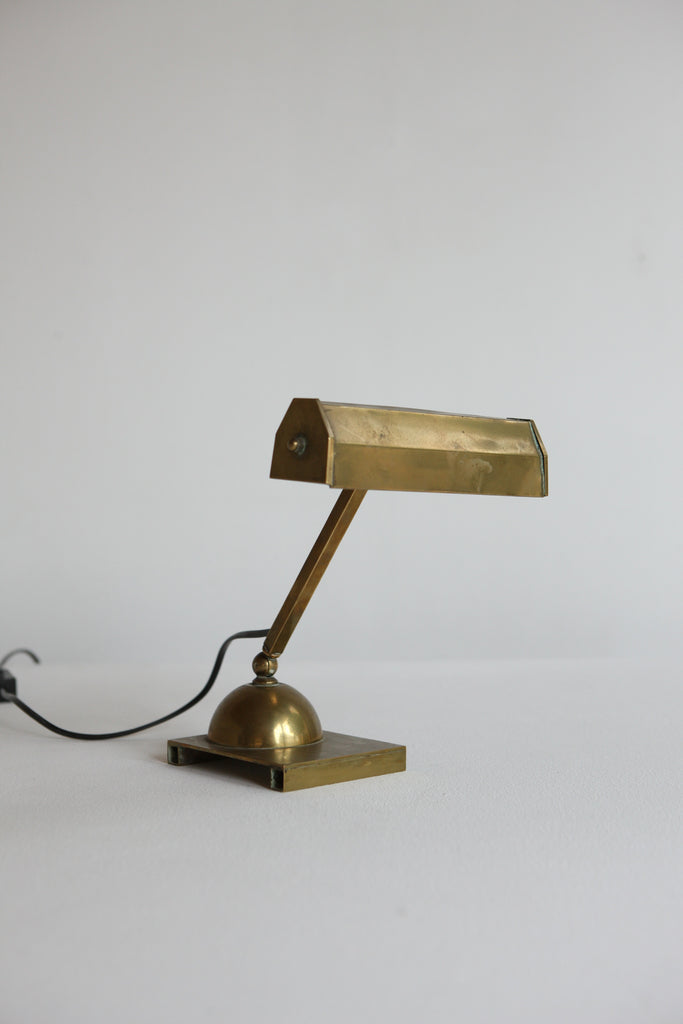 Brass French Notaires Desk Lamp