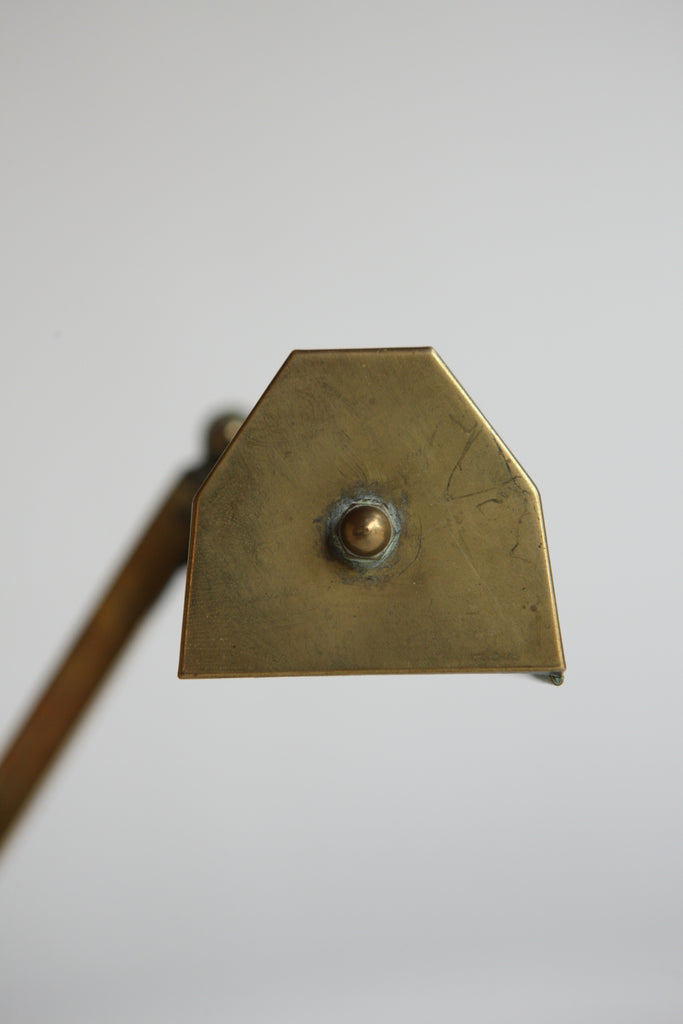 Brass French Notaires Desk Lamp