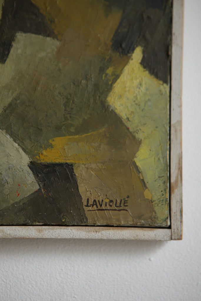 Cubist Oil on Canvas, Laviolle